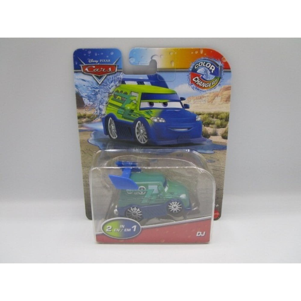 Disney Pixar Cars DJ Color Changers 2 In 1 Vehicle Die Cast Toy Car
